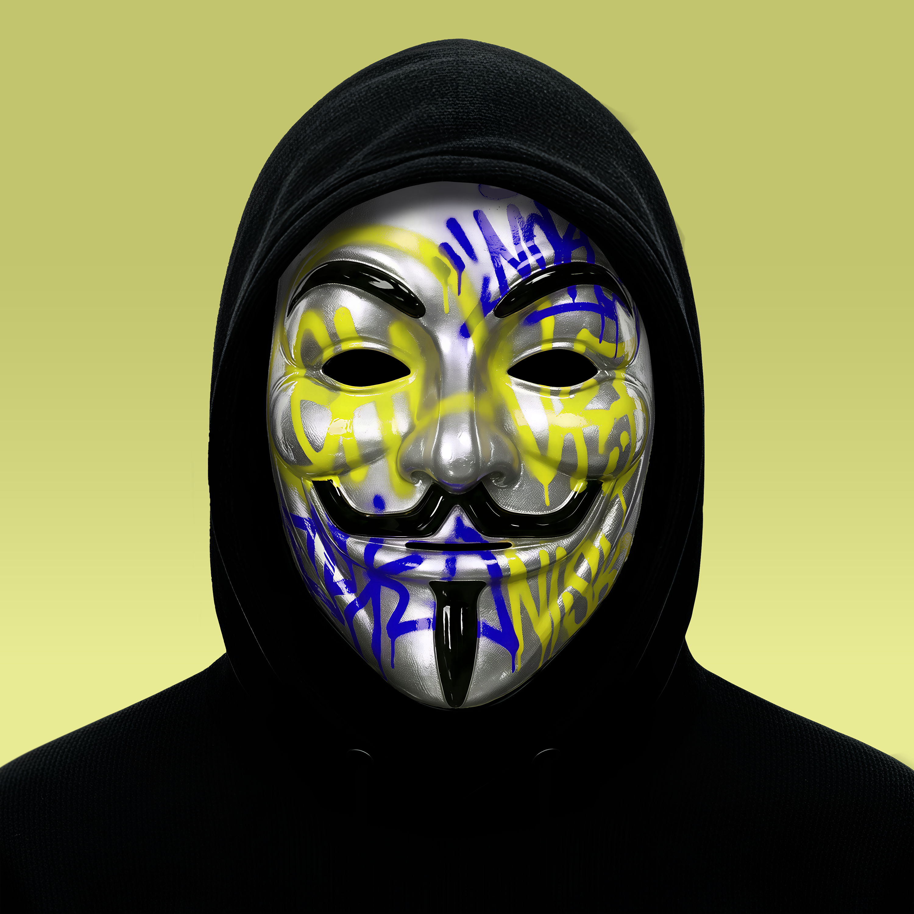 ANON DETTA NFT Mask - Crypto Ghost 125