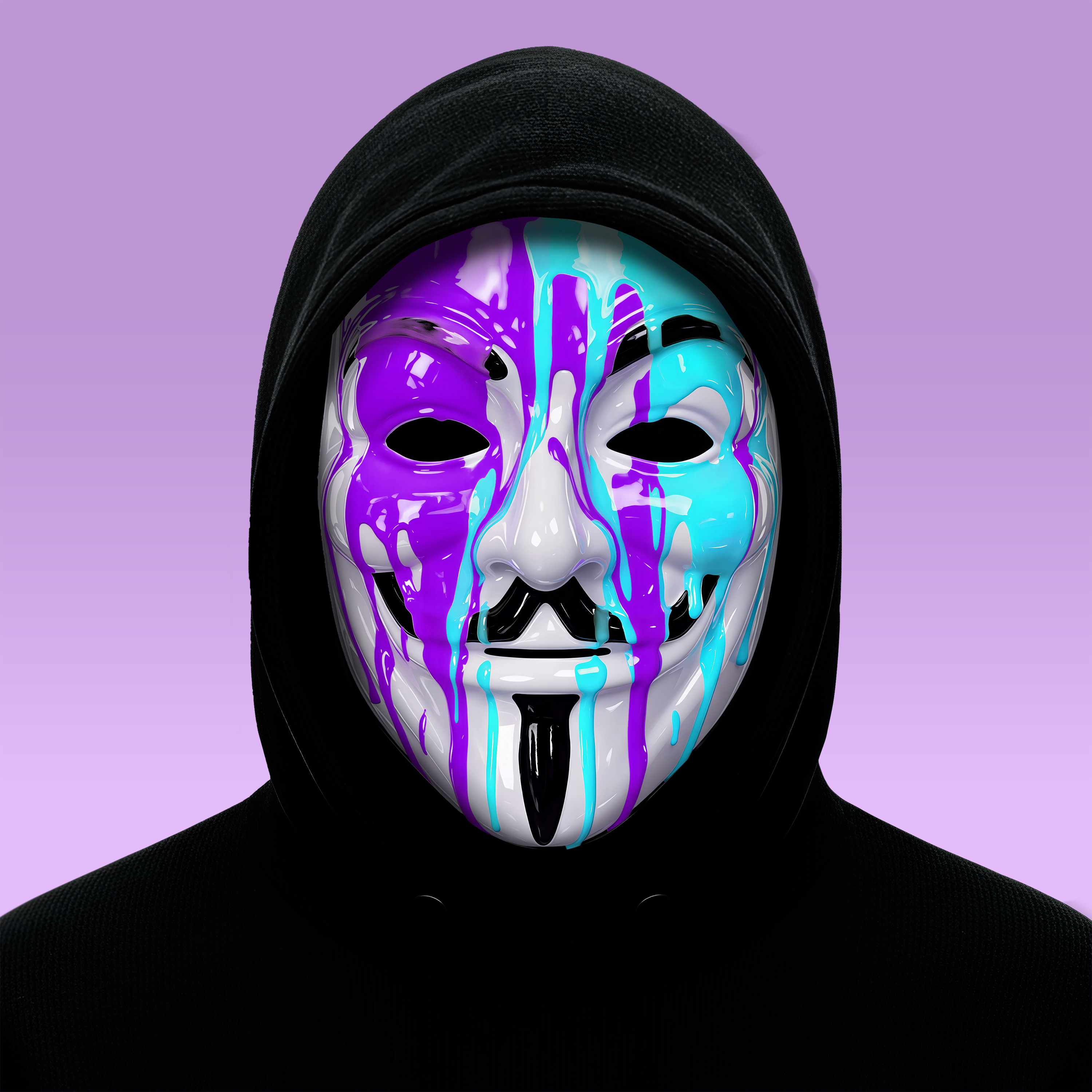 ANON DETTA NFT Mask - Cybernetic Tactical Unit 002