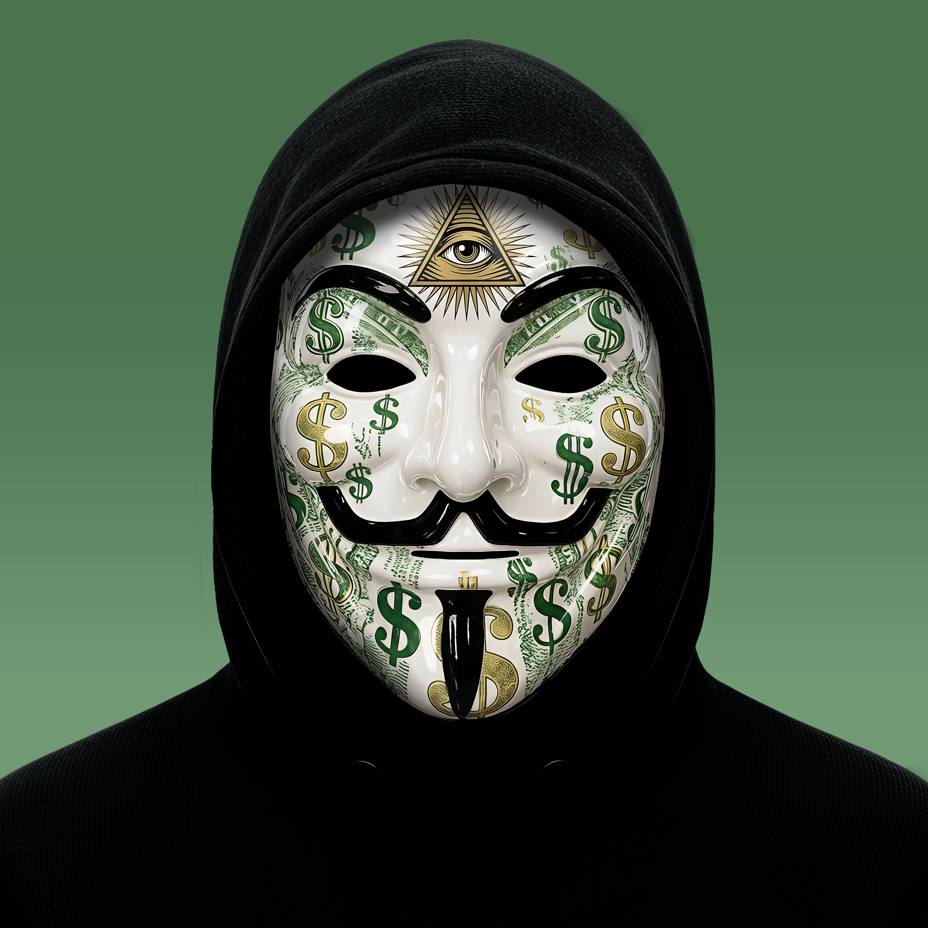 ANON DETTA NFT Mask - Stealth operative 037