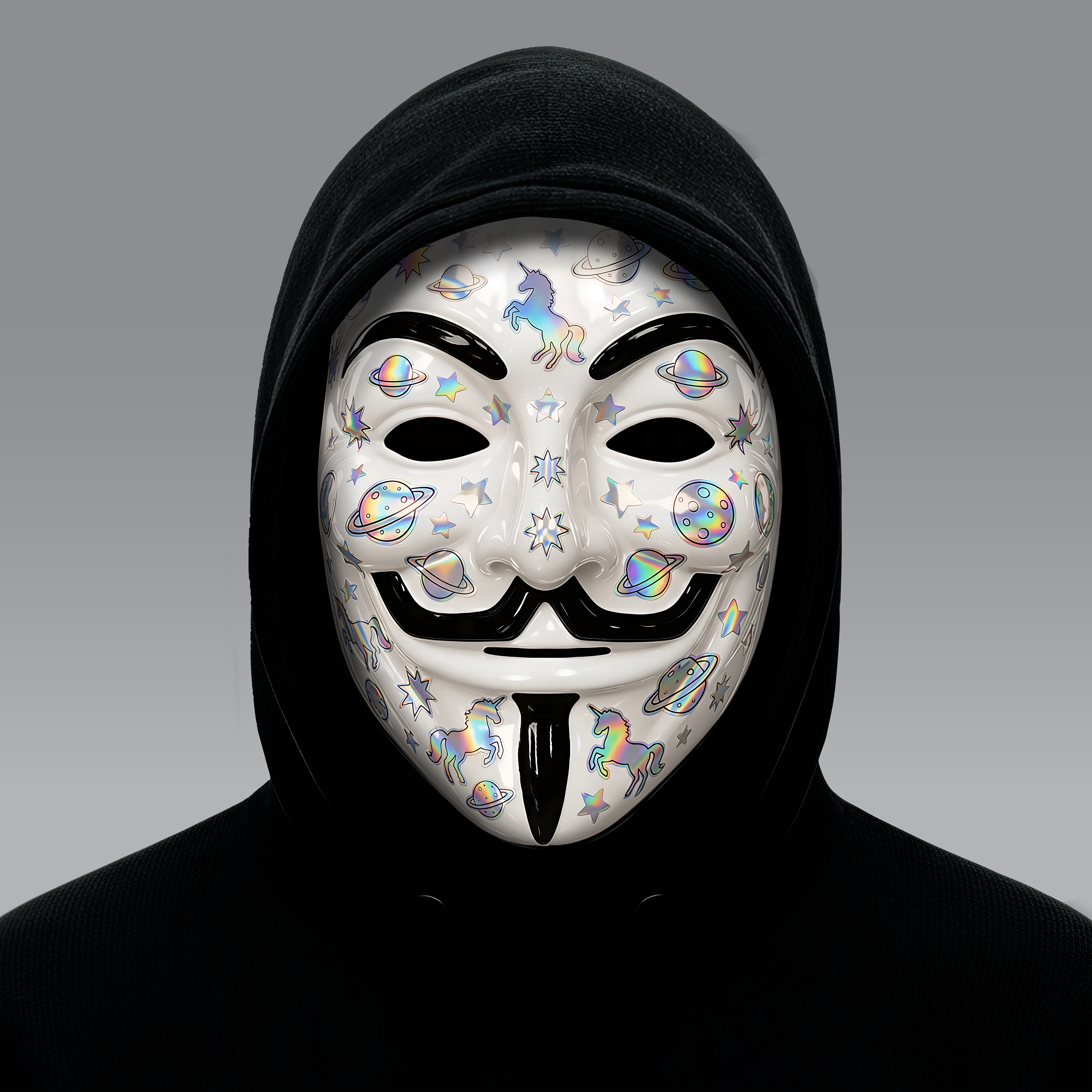 ANON DETTA NFT Mask - Data Breacher 064